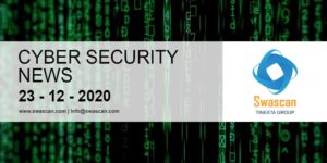 Cyber security news 23/12/2020