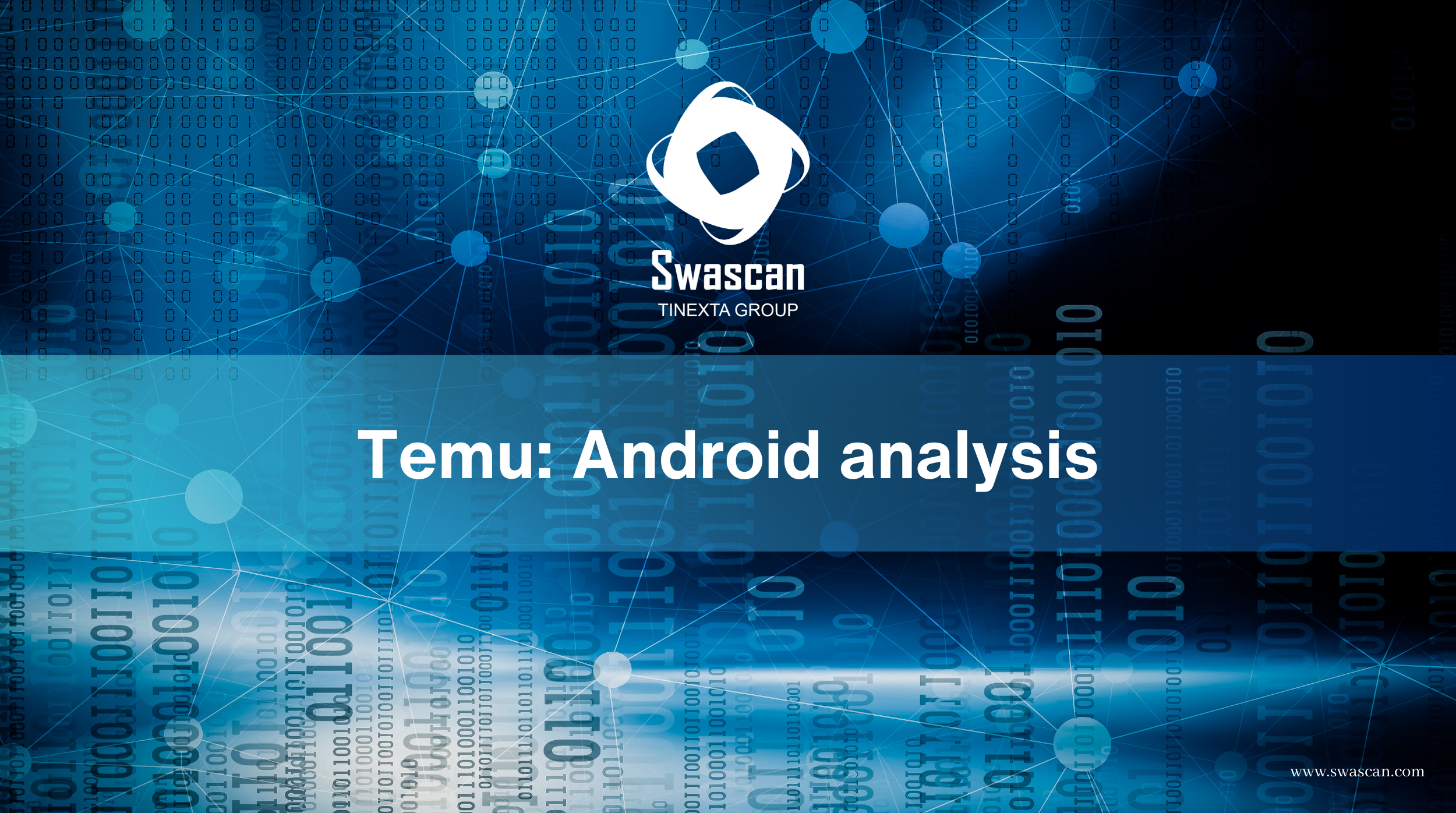 Temu: Android analysis 